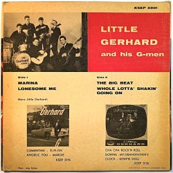Little Gerhard: Little Gerhard På Nalen EP  kansi VG+ levy VG+ käytetty vinyylisingle