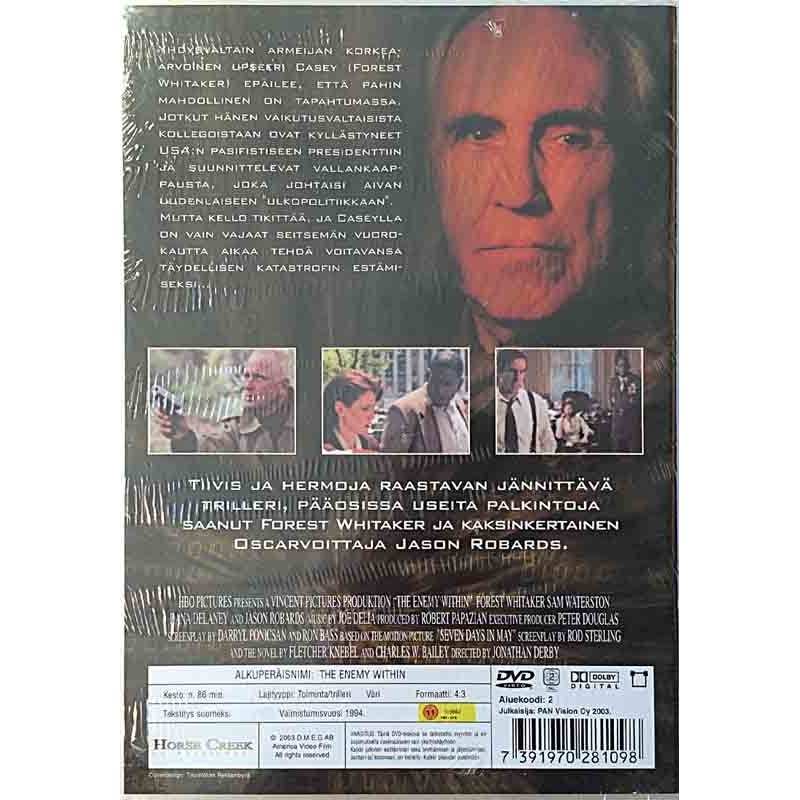 DVD - Elokuva 1994  The Enemy Within Used DVD