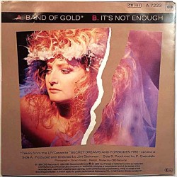 Tyler Bonnie: Band Of Gold / It's Not Enough  kansi EX- levy VG+ käytetty vinyylisingle