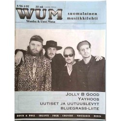 Wanha ja Uusi Musa WUM : Jollu B Good, Yayhoos, Bluegrass-liite - used magazine