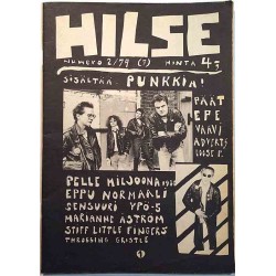 Hilse : Epe Helenius, Pelle Miljoona, Vaavi, Loose Prick - used magazine