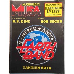 Musa 1978 2 B.B. King, Manfred Mann’s Earth Band aikakauslehti