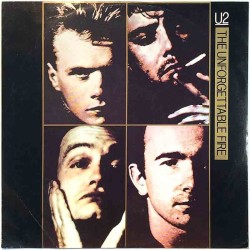 U2 1985 12IS220 The Unforgettable Fire 12-inch maxi Begagnat LP