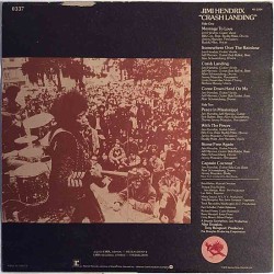 Hendrix Jimi: Crash Landing  kansi VG levy VG Käytetty LP