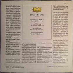 Sibelius, Okko Kamu: Symphonie Nr.2 D-Dur  kansi EX levy VG Käytetty LP