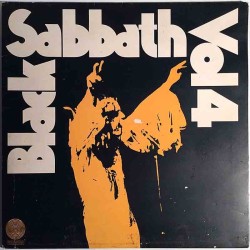 Black Sabbath: Vol.4 1972 U.K.  kansi VG+ levy G+ Käytetty LP