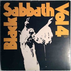 Black Sabbath: Vol.4 1972 U.K.  kansi VG+ levy G+ Käytetty LP