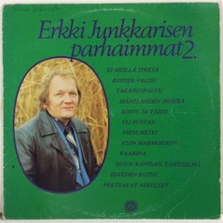 JUNKKARINEN ERKKI :  PARHAIMMAT 2.  1976 SF 50L PSO  kansi  VG+ levy  VG+