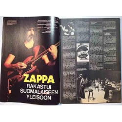 Intro 1973 10 Zappa palaa Suomeen begagnade magazine