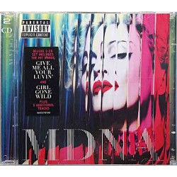 Madonna: MDNA 2CD  kansi EX levy EX Käytetty CD