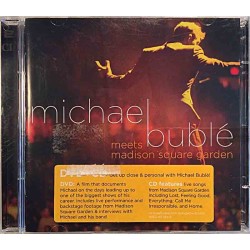 Buble Michael: Meets Madison Square Garden CD + DVD  kansi EX levy EX Käytetty CD