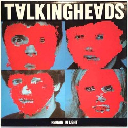 Talking Heads: Remain In Light  kansi EX levy EX Käytetty LP