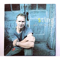 Sting: ...All This Time promo-albumi  kansi VG+ levy EX Käytetty CD