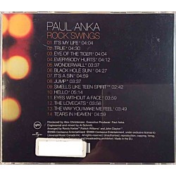 Anka Paul: Rock Swings  kansi EX levy EX Käytetty CD