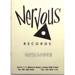 Nervous Records 1990’s  Catalogue Painotuote