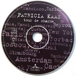 Kaas Patricia: TOUR DE CHARME  kansi Ei kuvakantta levy EX kanneton CD