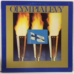 ERI ESITTÄJIÄ MAINOSLEVY :  OLYMPIALEVY  1980 SF 80L FAZER  kansi  VG+ levy  EX-