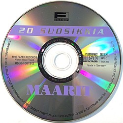 Maarit 1973-93 0630-10812-2 20 Suosikkia -Laakson Lilja CD no sleeve