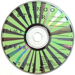 Starr Ringo: Time Takes Time  kansi Ei kuvakantta levy EX kanneton CD