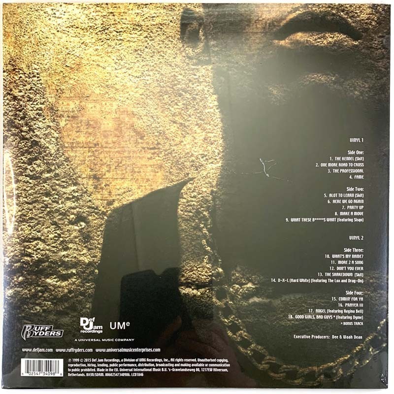 thumbnail interactive-video image 1 of DMX - ...And Then There Was X [Explicit] – New Vinyl LP – 12" Album – Def Jam 1 of 6