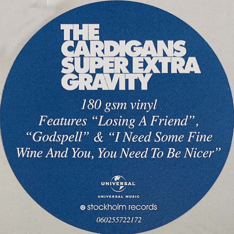 Cardigans Super Extra Gravity - LP
