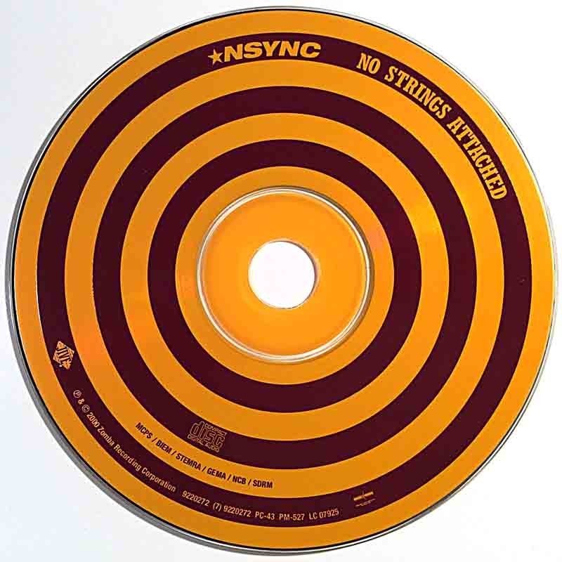 nsync-no-strings-attached-kanneton-cd